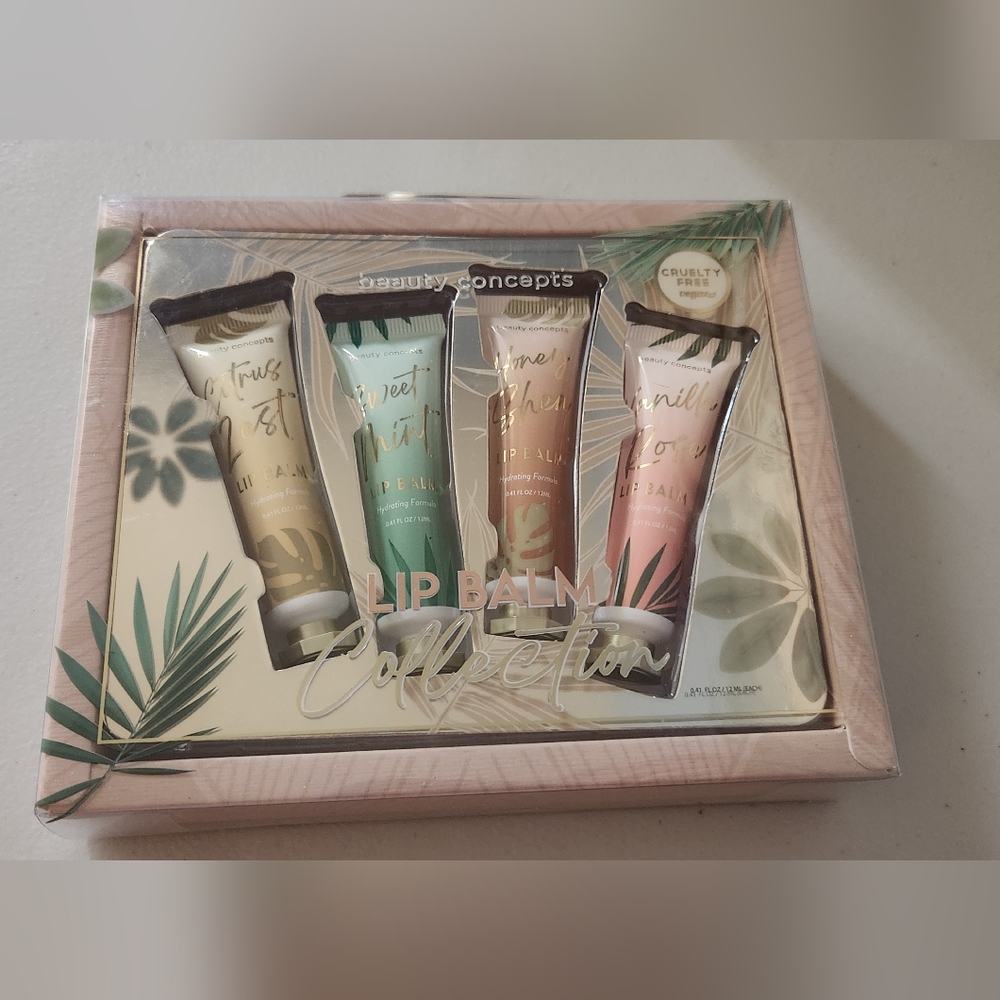 Beauty concepts 4-pc Lip Balm Collection